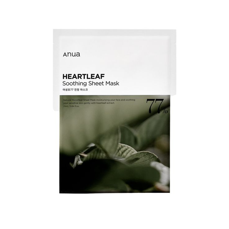 ANUA Heartleaf 77 Soothing Mask Sheet – 25ml