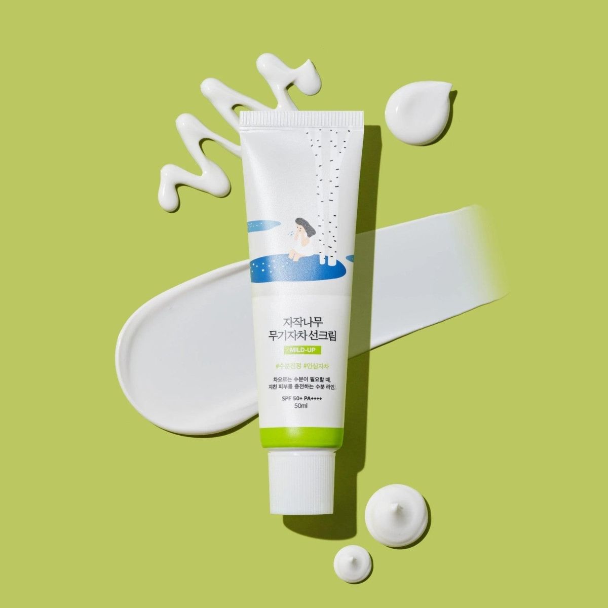 Round Lab Birch Moisturizing Mild-Up Sunscreen SPF50+ PA++++ 50ml