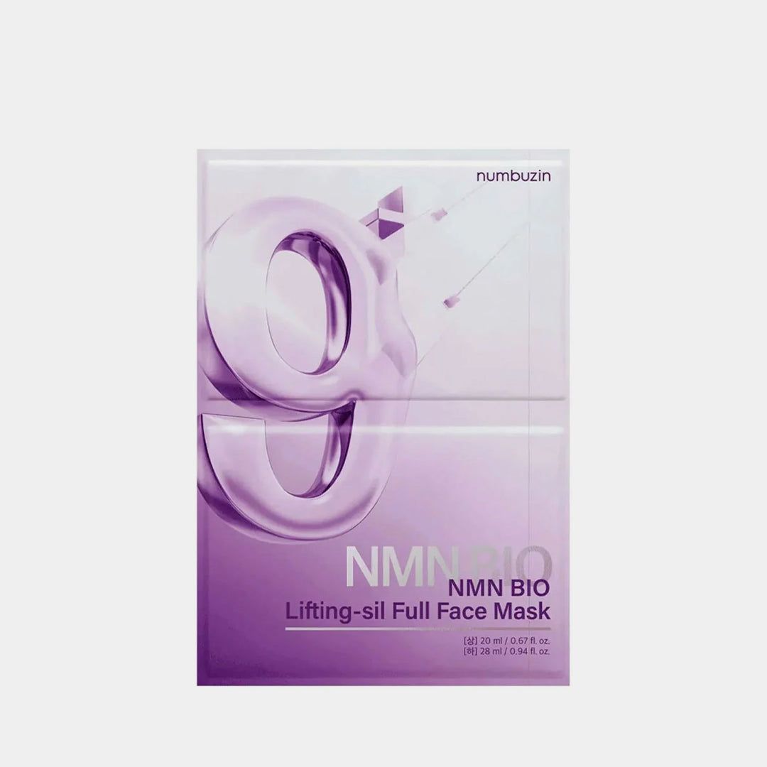 Numbuzin No. 9 NMN Bio Lifting-sil Full Face Mask