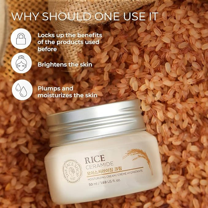 The Faceshop Rice Ceramide Moisturizing Cream 50ml