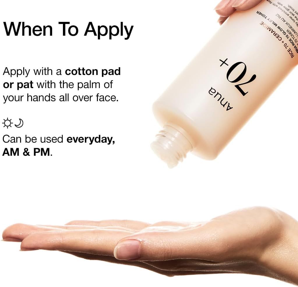 Anua Rice 70 Glow Milky Toner 250Ml