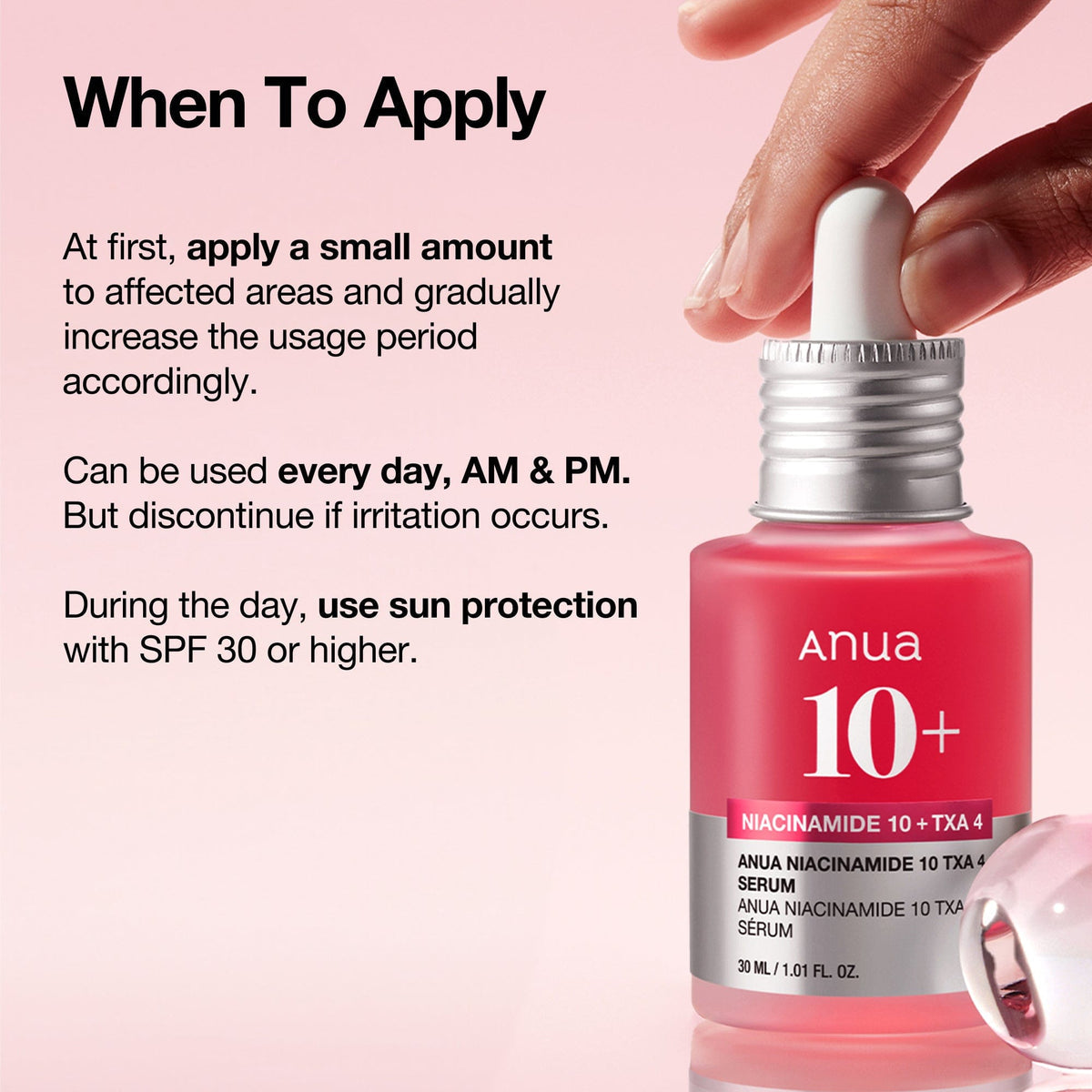 ANUA 10% Niacinamide + TXA 4 Serum 30ml