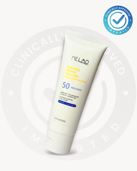 MELAO Hydrating Mineral Sunscreen SPF 50