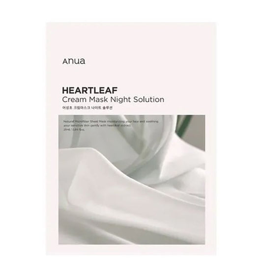ANUA Heartleaf Cream Mask Night Solution 25ml