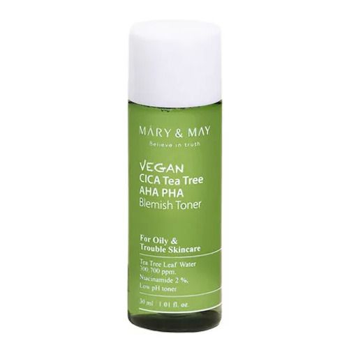 Mary & May Cica Tea Tree AHA PHA Toner 30ml