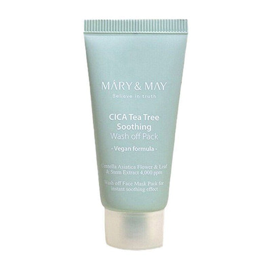 Mary & May Cica Tea Tree Soothing Wash Off Mask 30g